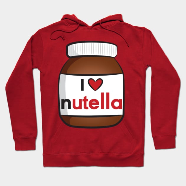 I <3 Nutella Hoodie by Lauramazing